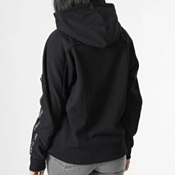 Meilleur prix 🥰 Sweat Capuche Femme GWF2W304 Noir de Calvin Klein 💯 -Calvin Klein Soldes Magasin calvin klein 338498 GWF2W304 BAE 20221108T134930 04