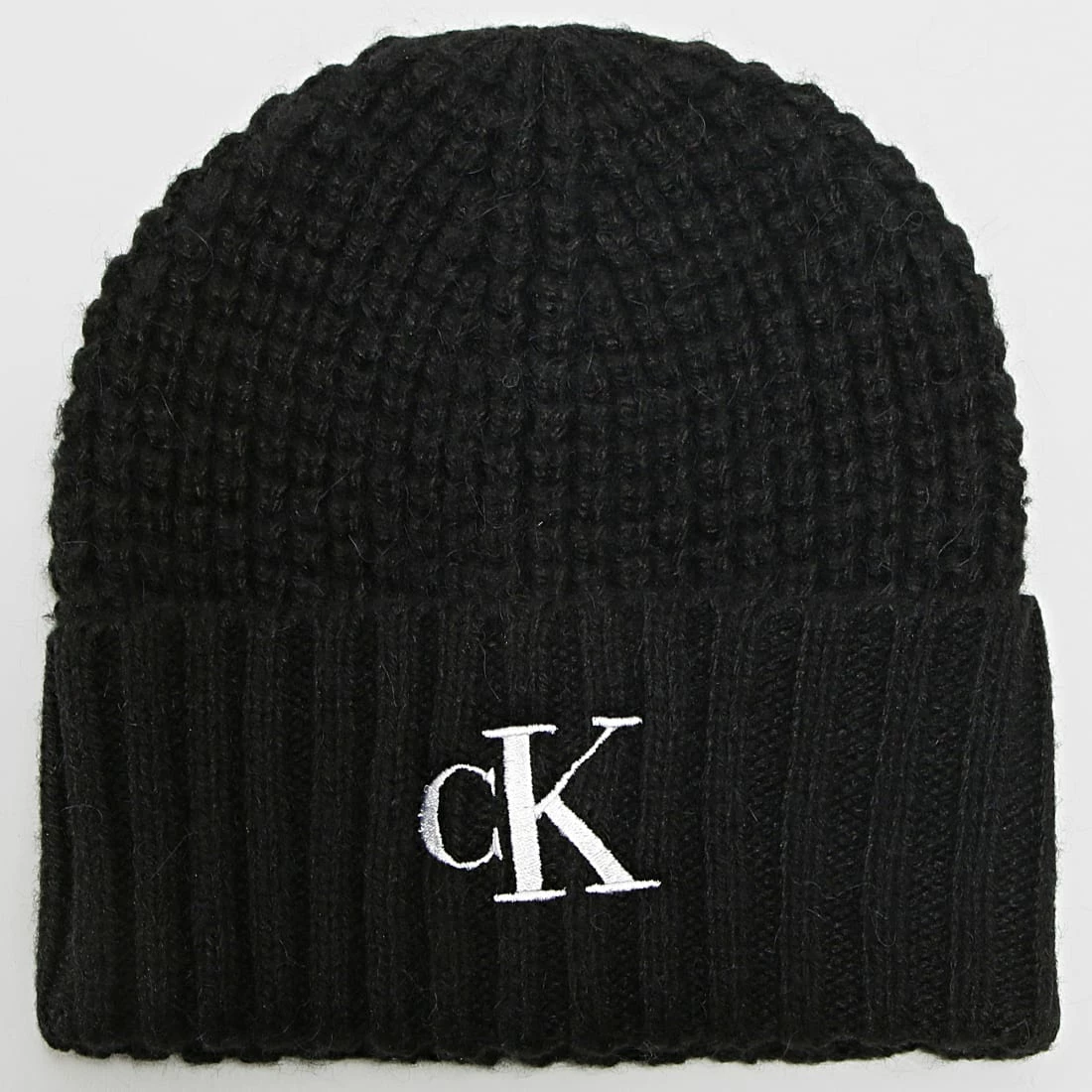 Meilleure vente 🥰 Lot Echarpe Et Bonnet Waffle 0149 Noir de Calvin Klein 🎁 2 Meilleure vente 🥰 Lot Echarpe Et Bonnet Waffle 0149 Noir de Calvin Klein 🎁 – Image 2