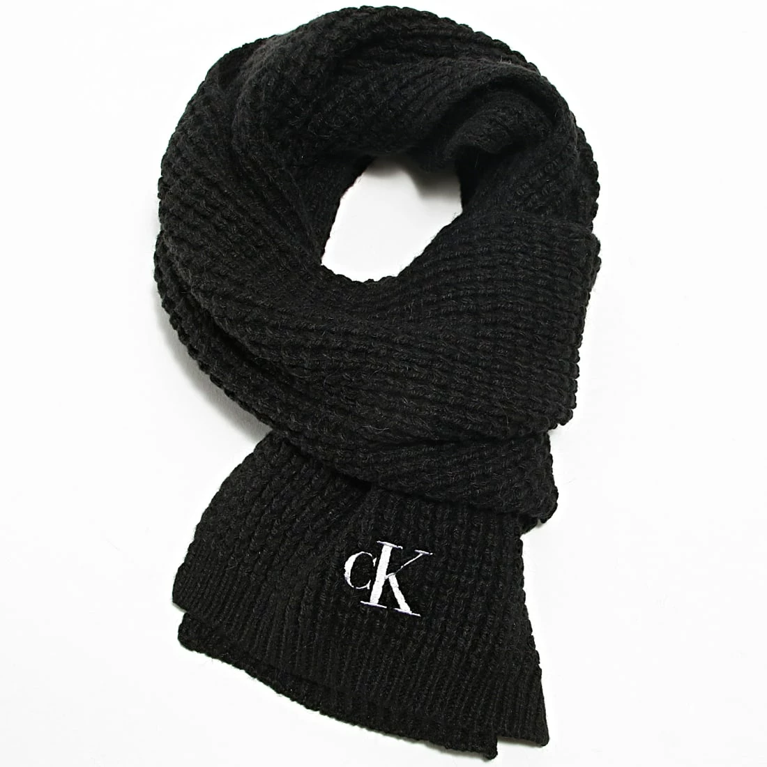 Meilleure vente 🥰 Lot Echarpe Et Bonnet Waffle 0149 Noir de Calvin Klein 🎁 4 Meilleure vente 🥰 Lot Echarpe Et Bonnet Waffle 0149 Noir de Calvin Klein 🎁 – Image 4