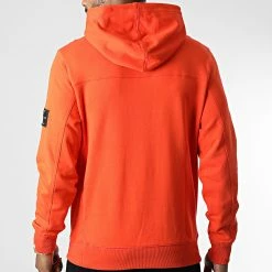 Vente flash 🛒 Sweat Capuche Monogram Sleeve 4036 Orange de Calvin Klein 😉 -Calvin Klein Soldes Magasin calvin klein 339200 J30J314036 S04 20221024T150945 04