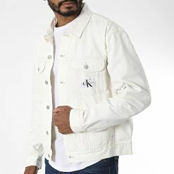 Nouveau 🧨 Veste Jean Regular 90s 1268 Beige de Calvin Klein ❤️ 6 Nouveau 🧨 Veste Jean Regular 90s 1268 Beige de Calvin Klein ❤️ -Calvin Klein Soldes Magasin calvin klein 340767 J30J321268 1AA 20221007T152120 03