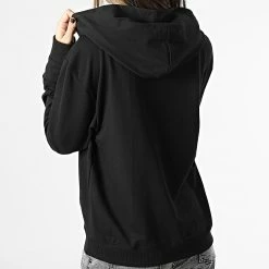 Top 10 👏 Sweat Capuche Zippé Femme QS6869E Noir de Calvin Klein 🎉 -Calvin Klein Soldes Magasin calvin klein 341319 QS6869E UB1 20221114T160002 04