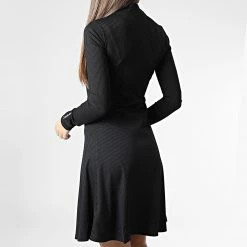 Remise ⭐ Robe Femme Zipper A-Line RIB 9865 Noir de Calvin Klein 😀 7 Remise ⭐ Robe Femme Zipper A-Line RIB 9865 Noir de Calvin Klein 😀 -Calvin Klein Soldes Magasin calvin klein 342082 J20J219865 BEH 20221024T142307 04