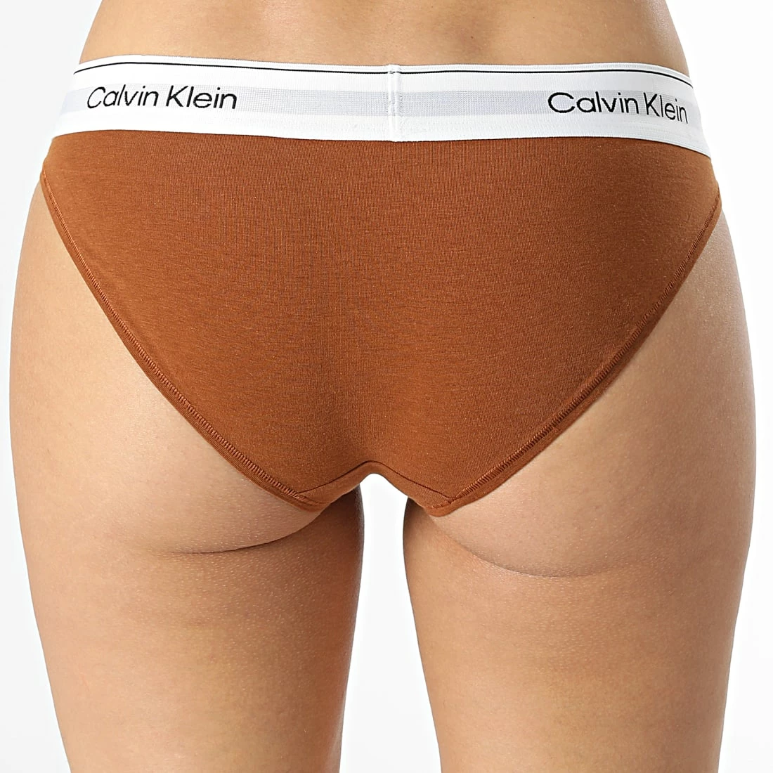 Meilleur prix 🛒 Culotte Femme QF7047E Marron de Calvin Klein 🌟 2 Meilleur prix 🛒 Culotte Femme QF7047E Marron de Calvin Klein 🌟 – Image 2