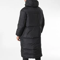 Promo ⌛ Doudoune Capuche Longue Essentials Non Down 2560 Noir de Calvin Klein 💯 -Calvin Klein Soldes Magasin calvin klein 342288 J30J322560 BEH 20221007T160643 04