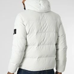 Offres 🛒 Doudoune Capuche 8412 Gris de Calvin Klein 👍 -Calvin Klein Soldes Magasin calvin klein 342436 J30J318412 PRF 20221020T112658 04