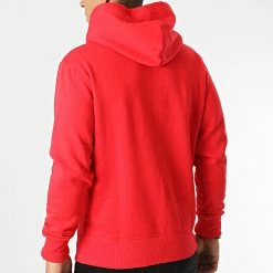 Le moins cher ✔️ Sweat Capuche Monologo 0836 Rouge de Calvin Klein 😉 -Calvin Klein Soldes Magasin calvin klein 342569 J30J320836 XL6 20221024T154433 04