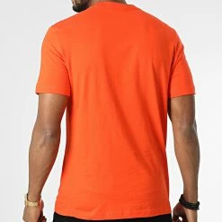 Top 10 🔔 Tee 👚 Shirt Distorted Logo 0113 Orange de Calvin Klein ✨ -Calvin Klein Soldes Magasin calvin klein 342877 K10K110113 S04 20221014T142325 04