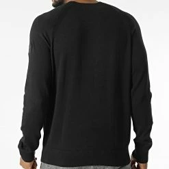 De gros 🥰 Pull Structure 0412 Noir de Calvin Klein 🔔 -Calvin Klein Soldes Magasin calvin klein 342887 K10K110412 BEH 20221020T111913 04