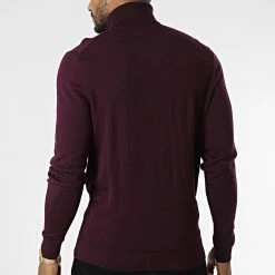 Sortie ⌛ Pull Col Roulé Superior 0420 Violet de Calvin Klein ✨ -Calvin Klein Soldes Magasin calvin klein 342895 K10K110420 V2A 20221014T142709 04