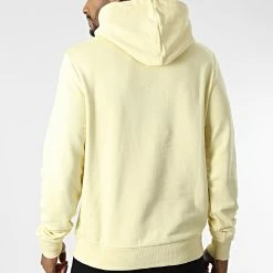 Nouveau ⌛ Sweat Capuche Distorted Logo 0075 Jaune de Calvin Klein 🧨 -Calvin Klein Soldes Magasin calvin klein 342899 K10K110075 ZHO 20221014T142938 04