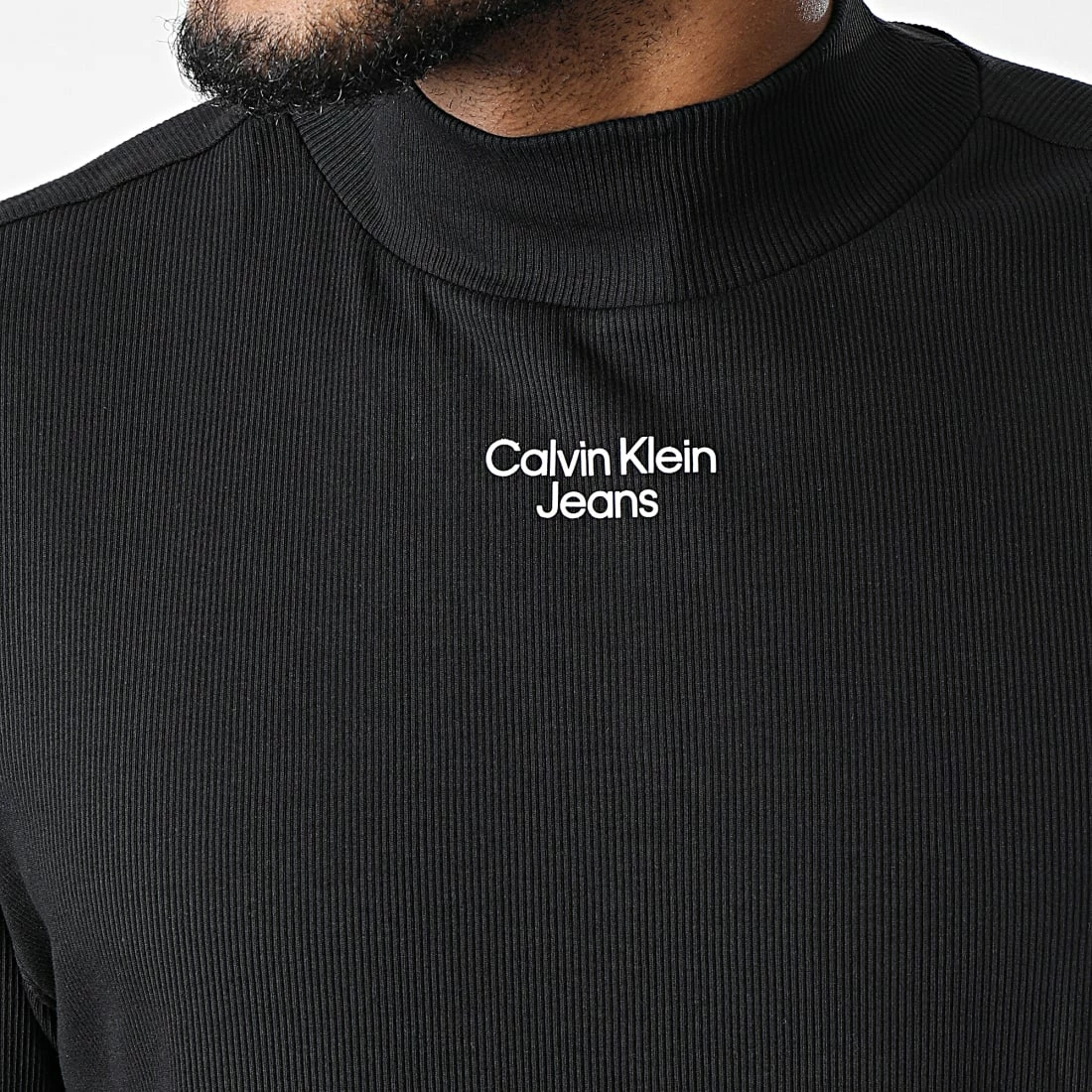 Grosses soldes 😀 Pull 2197 Noir de Calvin Klein ⭐ 2 Grosses soldes 😀 Pull 2197 Noir de Calvin Klein ⭐ – Image 2