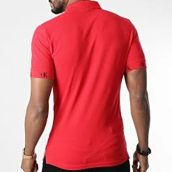 Coupon ✔️ Polo Manches Courtes 1700 Rouge de Calvin Klein 🔔 -Calvin Klein Soldes Magasin calvin klein 343441 J30J321700 XL6 20221021T150721 04