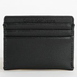 Sortie 🌟 Porte-cartes 0356 Noir de Calvin Klein 🔥 -Calvin Klein Soldes Magasin calvin klein 343612 K60K610356 BDS 20221017T155757 04