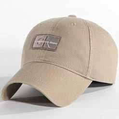 Budget 🌟 Casquette Mono Neutral 9904 Marron de Calvin Klein ⭐