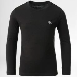 Vente flash 🎉 Lot De 2 Tee 👕 Shirts Manches Longues Enfant 1539 Blanc Noir de Calvin Klein 🛒 -Calvin Klein Soldes Magasin calvin klein 344516 IB0IB01539 0GJ 20221028T123427 03