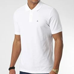 Meilleure affaire 😉 Polo Manches Courtes Logo Refined Pique 2964 Beige Clair de Calvin Klein 💯 -Calvin Klein Soldes Magasin calvin klein 344705 K10K102964 105 20221025T152035 03