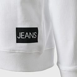 Remise 🎉 Sweat Crewneck Enfant Institutional Logo 0163 Blanc de Calvin Klein 😀 -Calvin Klein Soldes Magasin calvin klein 344941 IU0IU00162 YAF 20221110T161216 03