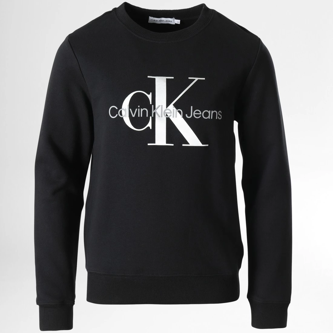 Promo 🧨 Sweat Crewneck Enfant Monogram Logo 0265 Noir de Calvin Klein ⌛ 1 Promo 🧨 Sweat Crewneck Enfant Monogram Logo 0265 Noir de Calvin Klein ⌛