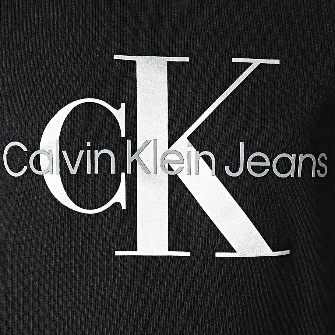 Promo 🧨 Sweat Crewneck Enfant Monogram Logo 0265 Noir de Calvin Klein ⌛ 2 Promo 🧨 Sweat Crewneck Enfant Monogram Logo 0265 Noir de Calvin Klein ⌛ – Image 2