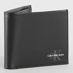 Coupon 🤩 Portefeuille Monogram Soft 0148 Noir de Calvin Klein 🥰