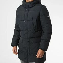 Sortie 🛒 Doudoune Capuche Longue Crinkle Nylon 0335 Noir de Calvin Klein 🛒 -Calvin Klein Soldes Magasin calvin klein 345207 K10K110335 BEH 20221027T151552 03