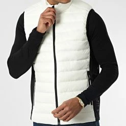 Les meilleures critiques de ⭐ Doudoune Sans Manches Recycled Side Logo 8292 Beige de Calvin Klein 😉