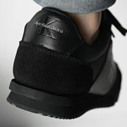 Le moins cher 😍 Baskets Low Profile Lace Up 0512 Black de Calvin Klein 🔔 -Calvin Klein Soldes Magasin calvin klein 345321 YM0YM00512 0GT 20221028T113413 04