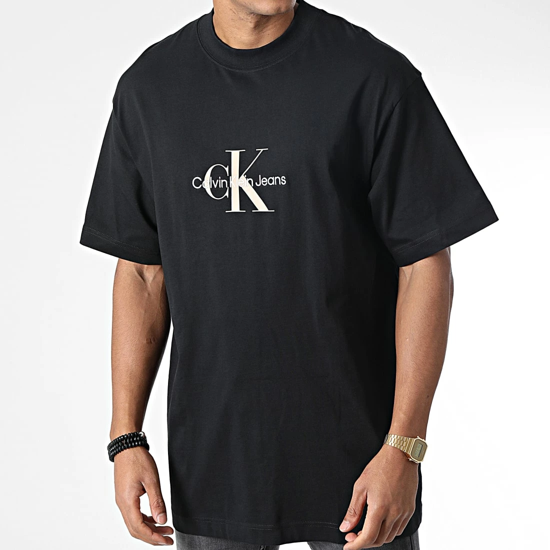 Meilleure affaire 🤩 Tee 👕 Shirt Oversize Large Archival Monologo 2516 Noir de Calvin Klein 🎁 1 Meilleure affaire 🤩 Tee 👕 Shirt Oversize Large Archival Monologo 2516 Noir de Calvin Klein 🎁