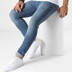 Top 10 👍 Jean Skinny 1448 Bleu Denim de Calvin Klein 🎉 -Calvin Klein Soldes Magasin calvin klein 345465 J30J321448 1A4 20221027T152512 03