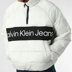 Le moins cher 🧨 Doudoune 1966 Blanc Noir de Calvin Klein ✨ -Calvin Klein Soldes Magasin calvin klein 345573 J30J321966 PRF 20221027T153734 03