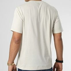 Meilleur prix 👍 Tee 👕 Shirt GMF2K112 Beige de Calvin Klein ⭐ -Calvin Klein Soldes Magasin calvin klein 345614 GMF2K112 2JX 20221028T114210 04