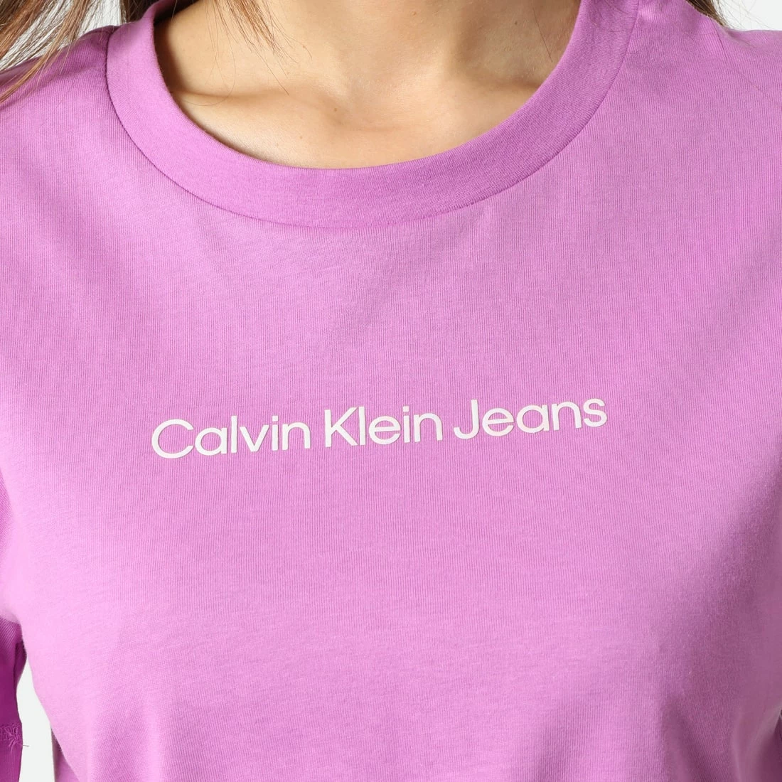 Bon marché 👏 Tee 👕 Shirt Femme 0284 Rose de Calvin Klein ⌛ 2 Bon marché 👏 Tee 👕 Shirt Femme 0284 Rose de Calvin Klein ⌛ – Image 2