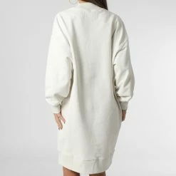 De gros 🛒 Sweat Crewneck Long 0412 Beige de Calvin Klein 💯 -Calvin Klein Soldes Magasin calvin klein 345688 J20J220412 YBI 20221121T154418 04