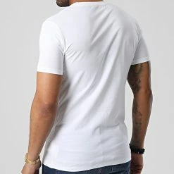 De gros 👏 Tee 👕 Shirt 0806 Blanc de Calvin Klein 😀 -Calvin Klein Soldes Magasin calvin klein 345709 J30J320806 0K6 20221104T144128 04