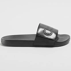 Nouveau 🤩 Claquettes Pool Slide 0878 Triple Black de Calvin Klein ⌛ -Calvin Klein Soldes Magasin calvin klein 346064 HM0HM00878 0GJ 20221125T155748 03