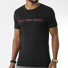 Top 10 ❤️ Tee 👚 Shirt Institutional 2552 Noir de Calvin Klein 👍