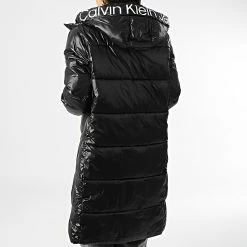 Meilleur prix 🛒 Doudoune Capuche Longue Femme 0335 Noir de Calvin Klein 🎉 -Calvin Klein Soldes Magasin calvin klein 346210 J20J220335 BEH 20221117T094301 04