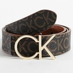 Coupon 😉 Ceinture Réversible Femme Re-Lock CK Logo 0156 Marron de Calvin Klein 🎉 -Calvin Klein Soldes Magasin calvin klein 346728 K60K610156 0HF 20221121T141817 04