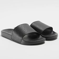 Offres 🎉 Claquettes 1009 Noir de Calvin Klein 🤩