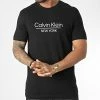 Promo 👏 Tee 👕 Shirt New York Logo 0793 Noir de Calvin Klein 👍