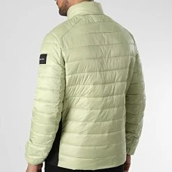 Budget 😍 Doudoune Recycled Side Logo 8291 Vert Clair de Calvin Klein 🎉 -Calvin Klein Soldes Magasin calvin klein 347111 K10K108291 L88 20221110T155853 04