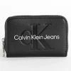Nouveau 😉 Portefeuille Femme Sculpted 0347 Noir de Calvin Klein 🤩