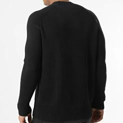 Le moins cher 🥰 Pull 1689 Noir de Calvin Klein 🌟 -Calvin Klein Soldes Magasin calvin klein 347352 J30J321689 BEH 20221114T121846 04