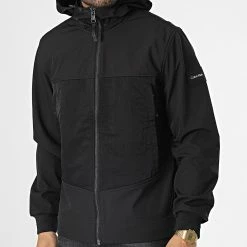 Budget 🌟 Veste Zippée Mix Media Heavy Crinkle 0860 Noir de Calvin Klein 🤩 6 Budget 🌟 Veste Zippée Mix Media Heavy Crinkle 0860 Noir de Calvin Klein 🤩 -Calvin Klein Soldes Magasin calvin klein 347406 K10K110860 BEH 20221110T160552 03