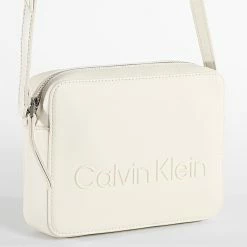 Coupon 🔥 Sac A Main Femme CK Set 0180 Beige de Calvin Klein 🥰