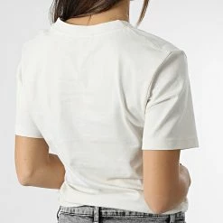 Meilleure vente 🥰 Tee 👚 Shirt Col V Femme Micro Monologo 0303 Beige de Calvin Klein ✔️ 7 Meilleure vente 🥰 Tee 👚 Shirt Col V Femme Micro Monologo 0303 Beige de Calvin Klein ✔️ -Calvin Klein Soldes Magasin calvin klein 347470 J20J220303 YBI 20221114T122932 04