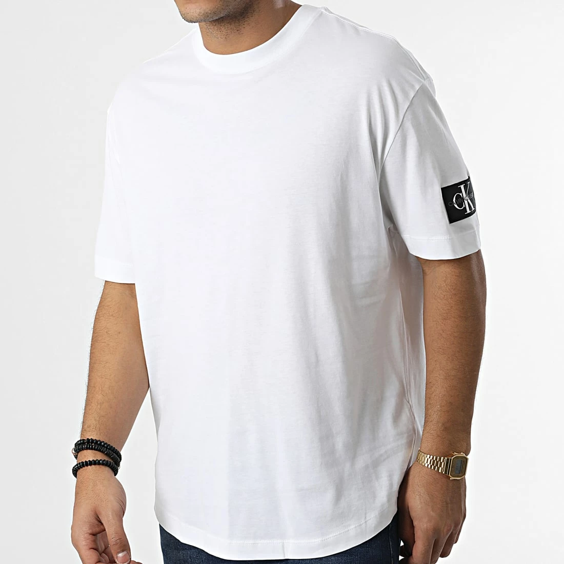 Offres 😀 Tee 👕 Shirt Oversize 1609 Blanc de Calvin Klein ❤️ 1 Offres 😀 Tee 👕 Shirt Oversize 1609 Blanc de Calvin Klein ❤️