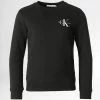 Coupon 🔥 Sweat Crewneck Enfant 0397 Noir de Calvin Klein 👏