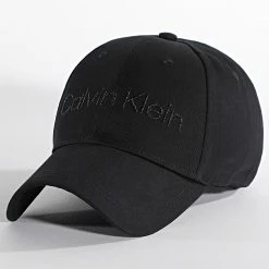 De gros ✔️ Casquette Femme CK Must Logo 0391 Noir de Calvin Klein 😉